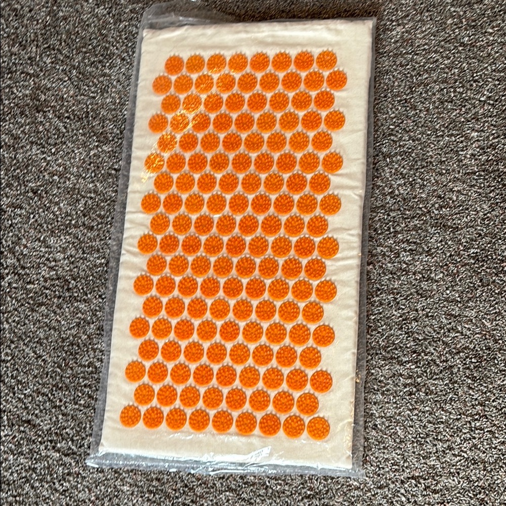 Orange Acupressure Mat NWT